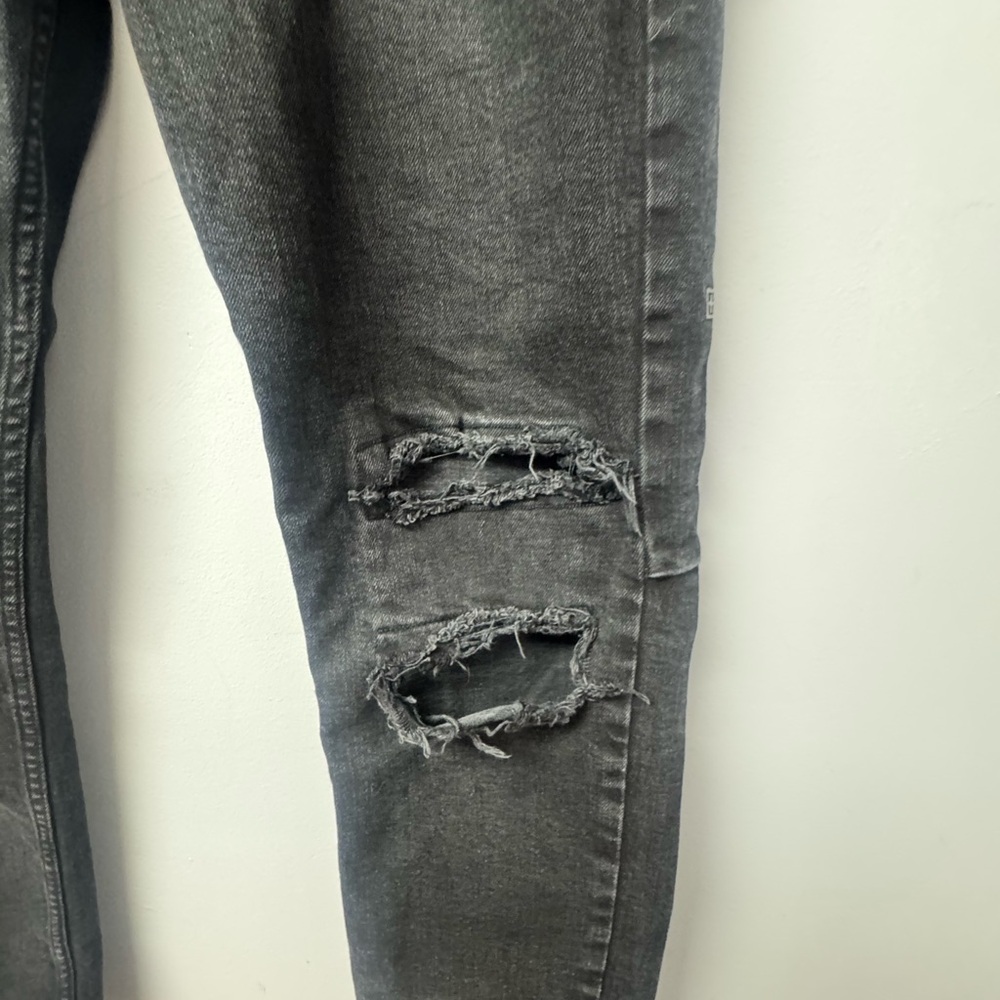 Ksubi Van Winkle Black Distressed Denim Skinny Jeans Men’s 36 Made in Turkey F - Picture 5 of 15